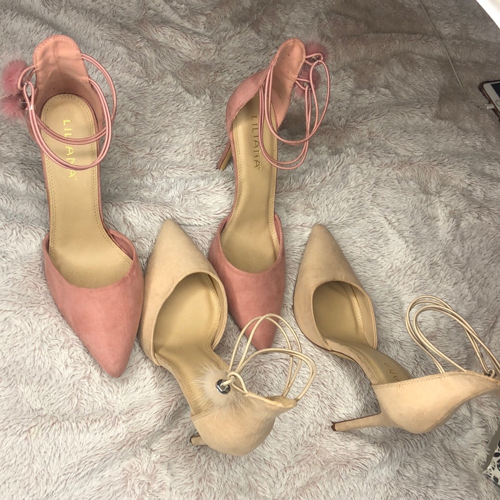 2 pair bundle : Liliana Heels